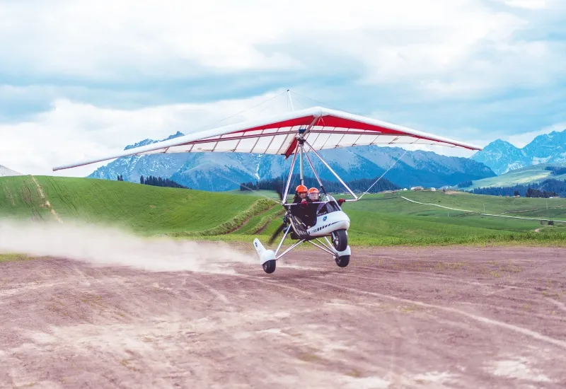 Microlight Flight in Thailand