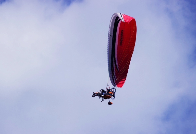 Powered Paragliding in Mysore, Dussehra 2024