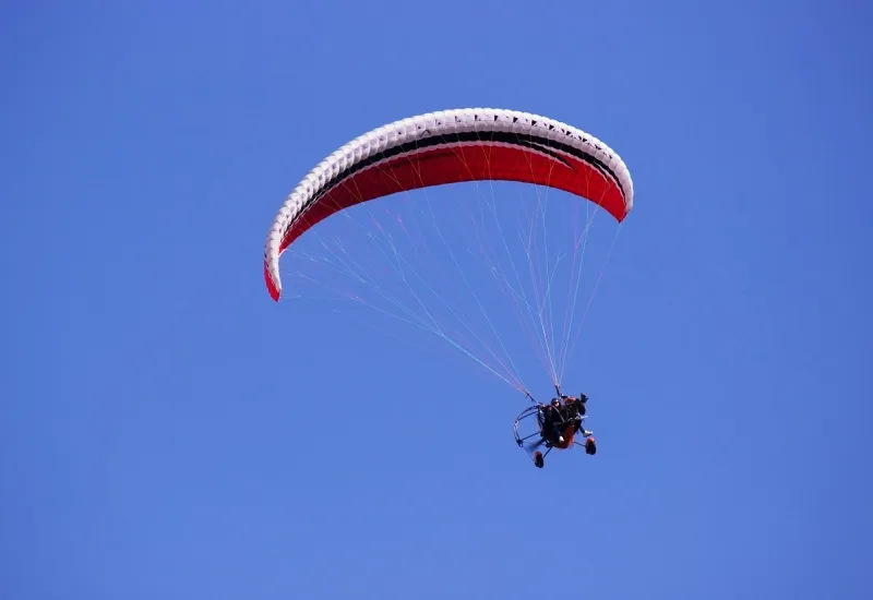 One Day Excursion of Chennai to  Mahabalipuram with Paramotoring by Cab