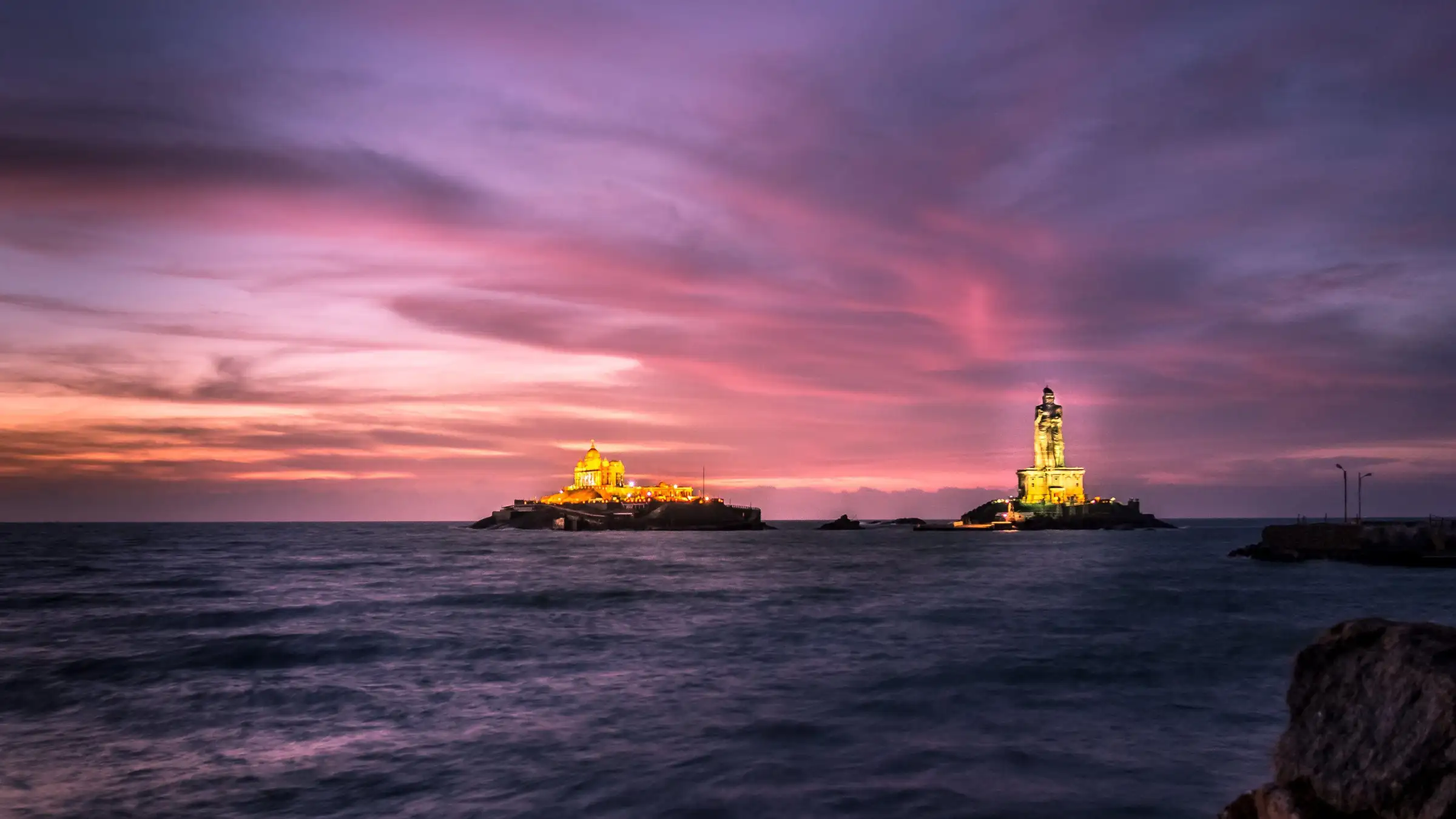 One-Day Kanyakumari Sightseeing Tour by Cab