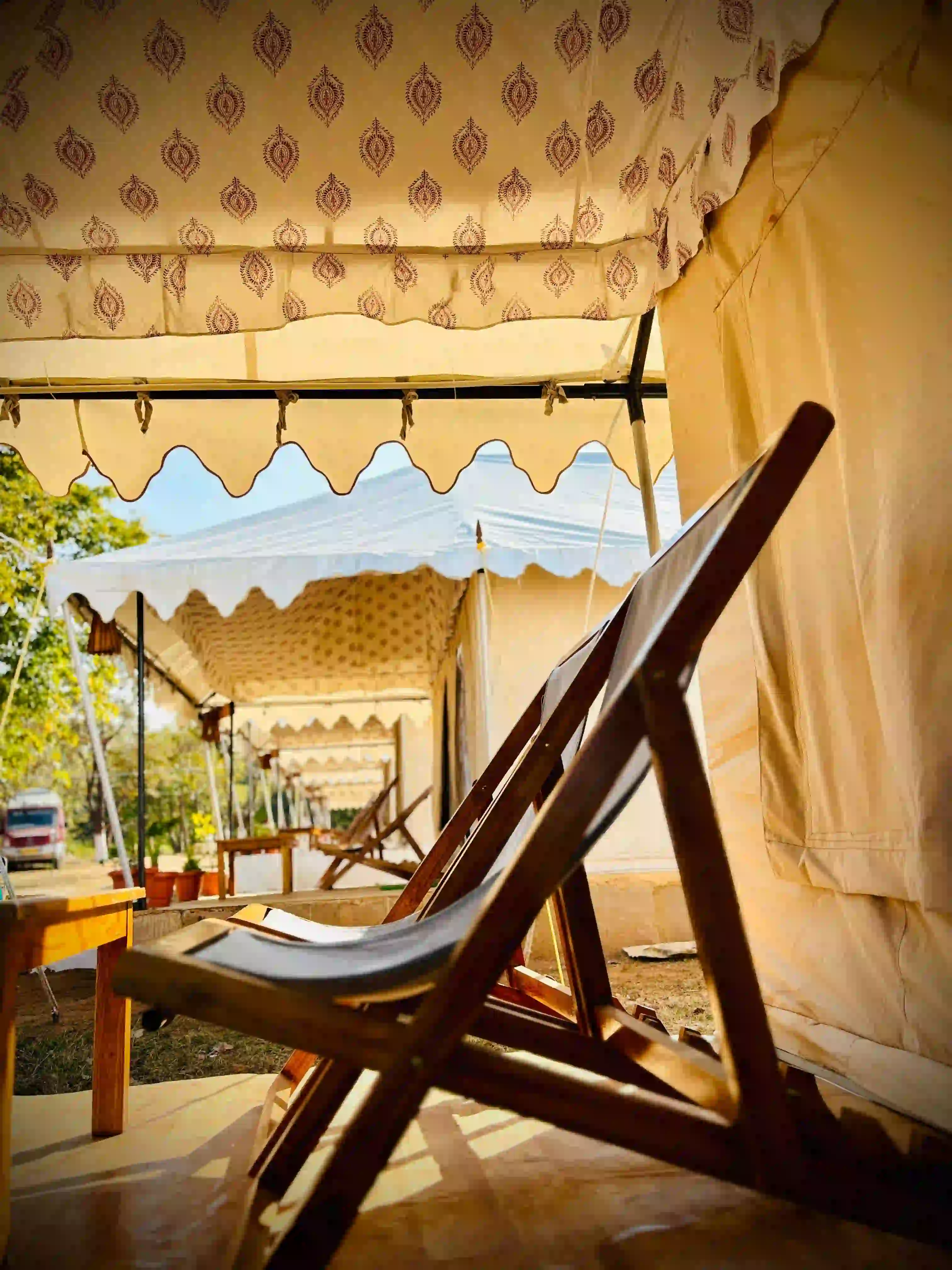 Camping in Pachmarhi