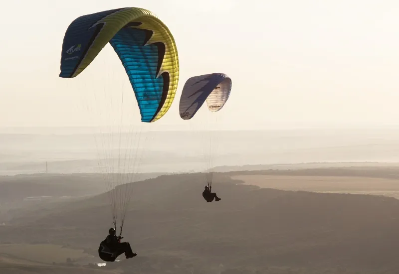 Paragliding in Agra