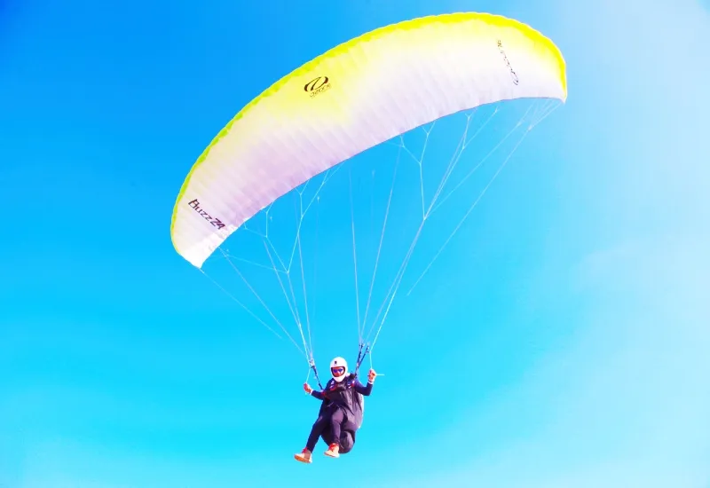 Paragliding in Mukteshwar