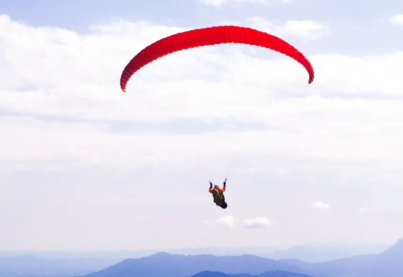 Paragliding in Andaman
