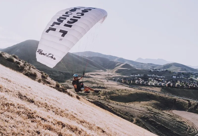 Paragliding in Mukteshwar