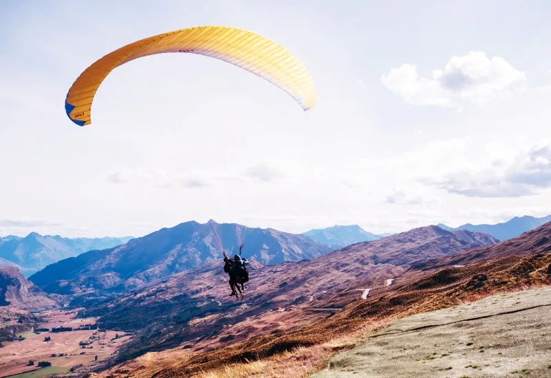 Paragliding in Kashmir