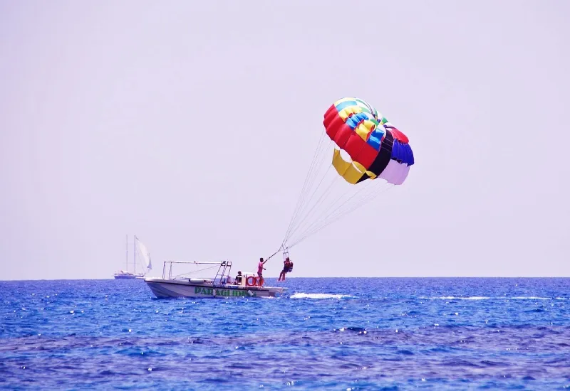 Parasailing in Puri