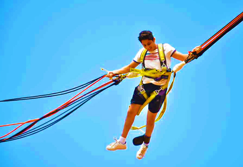 Bungee Ejection in Panchgani