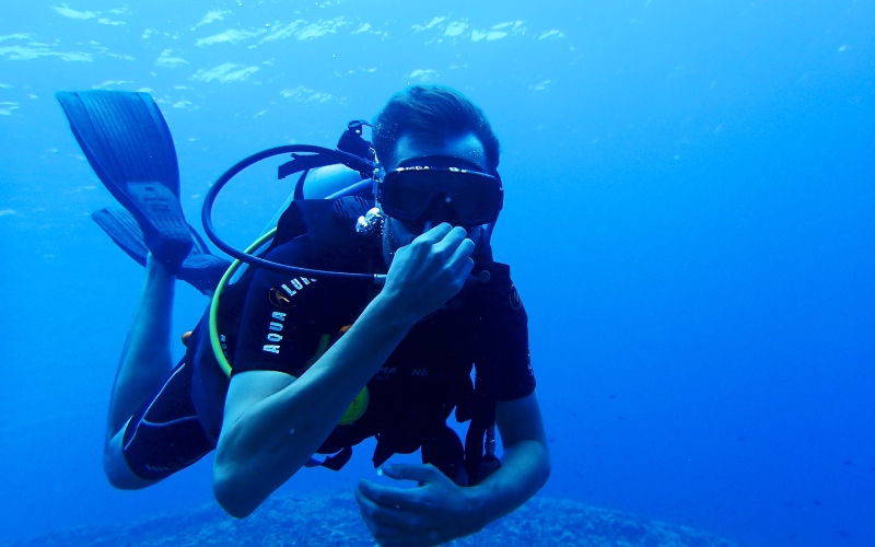 Scuba Diving in Grand Island Goa