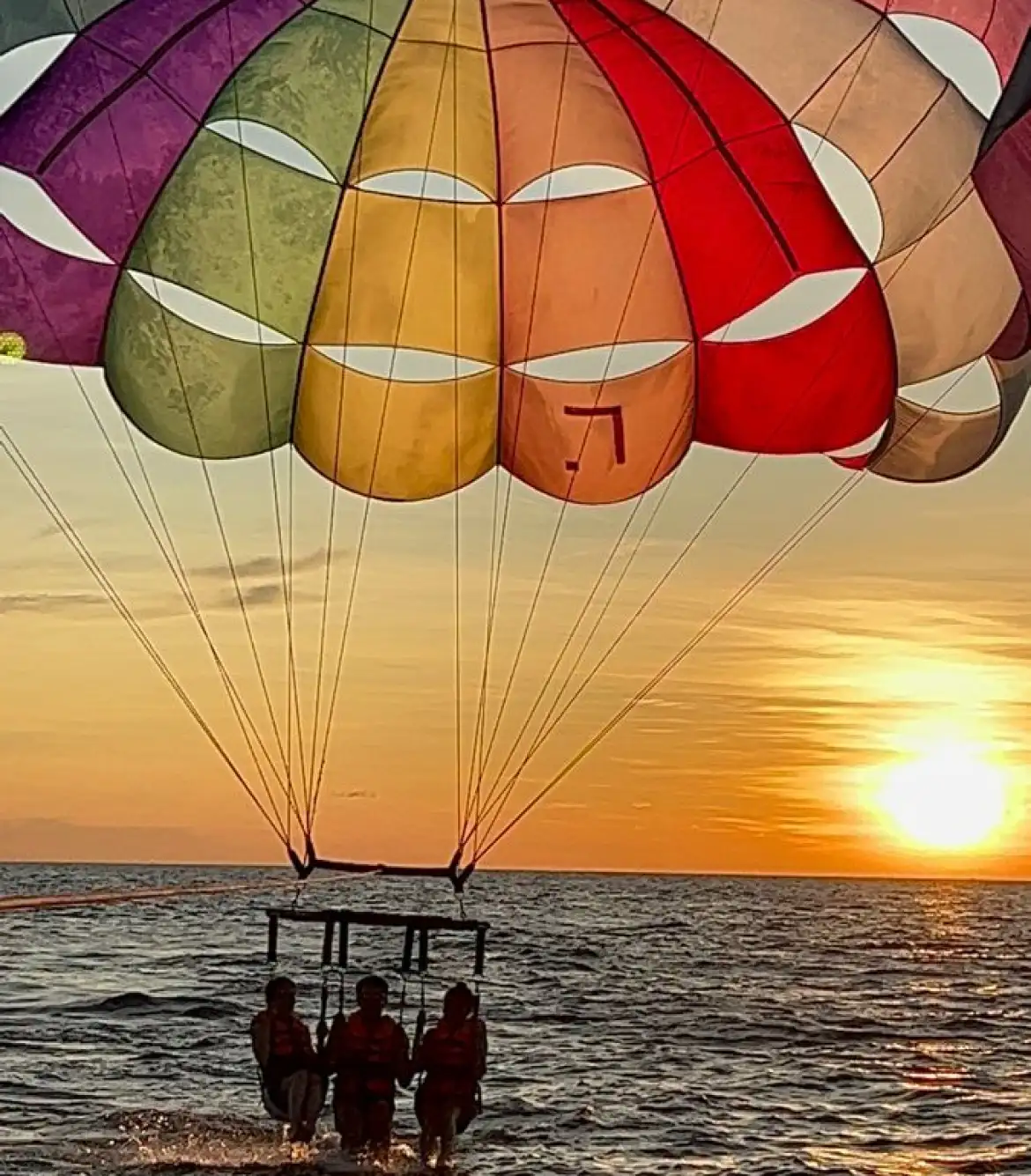 Parasailing in Malvan