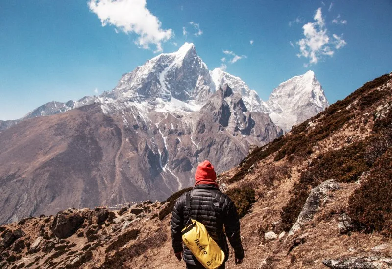 Trek from lukla to Namche and Tengboche Nepal