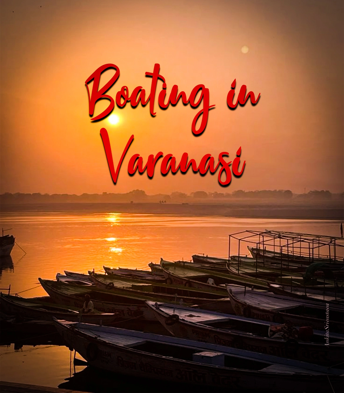 Boating in Varanasi