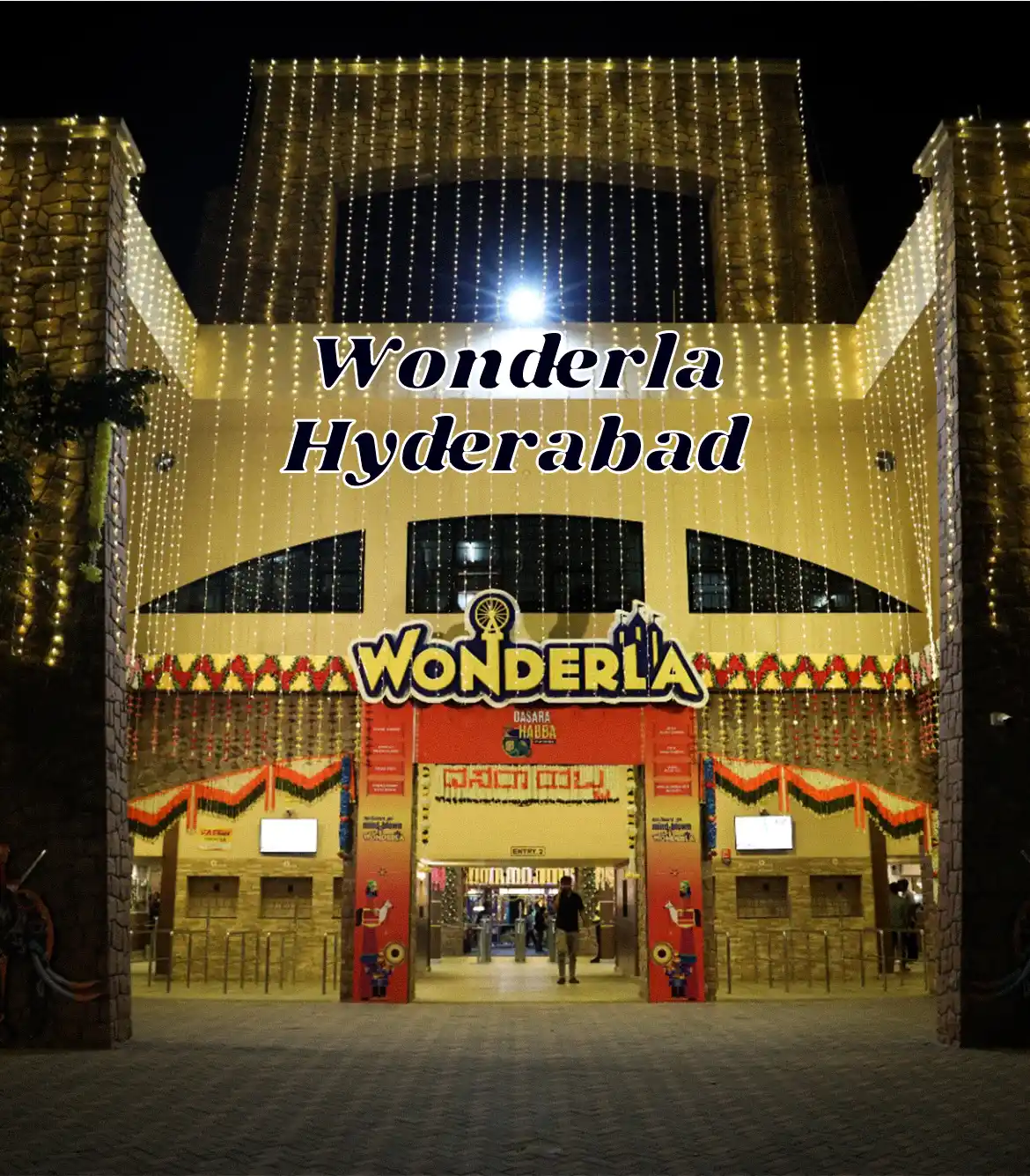 Wonderla Amusement Park Hyderabad Tickets