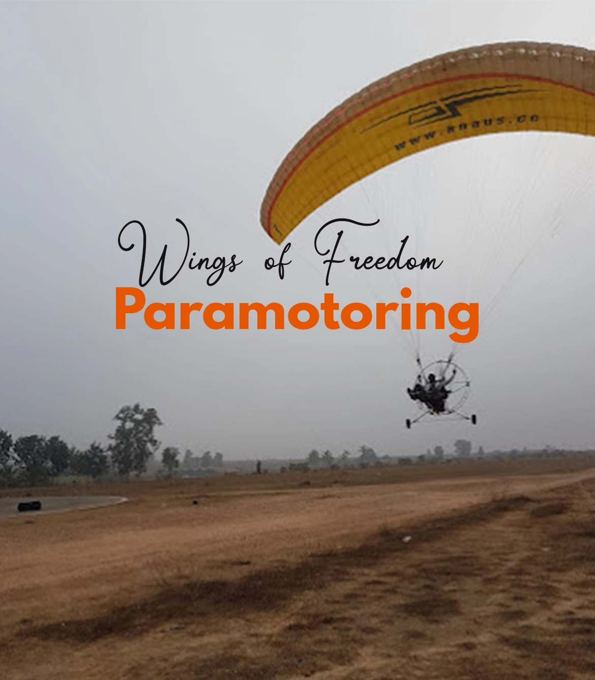 Paramotoring in Chikmagalur