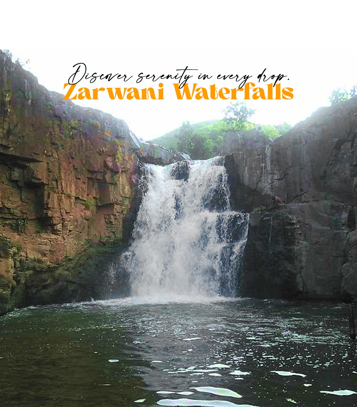 One Day Vadodara to Zarwani Waterfalls Trip