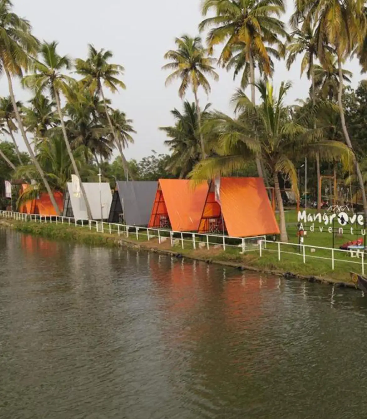 Camping in Mangrove Village Varkala