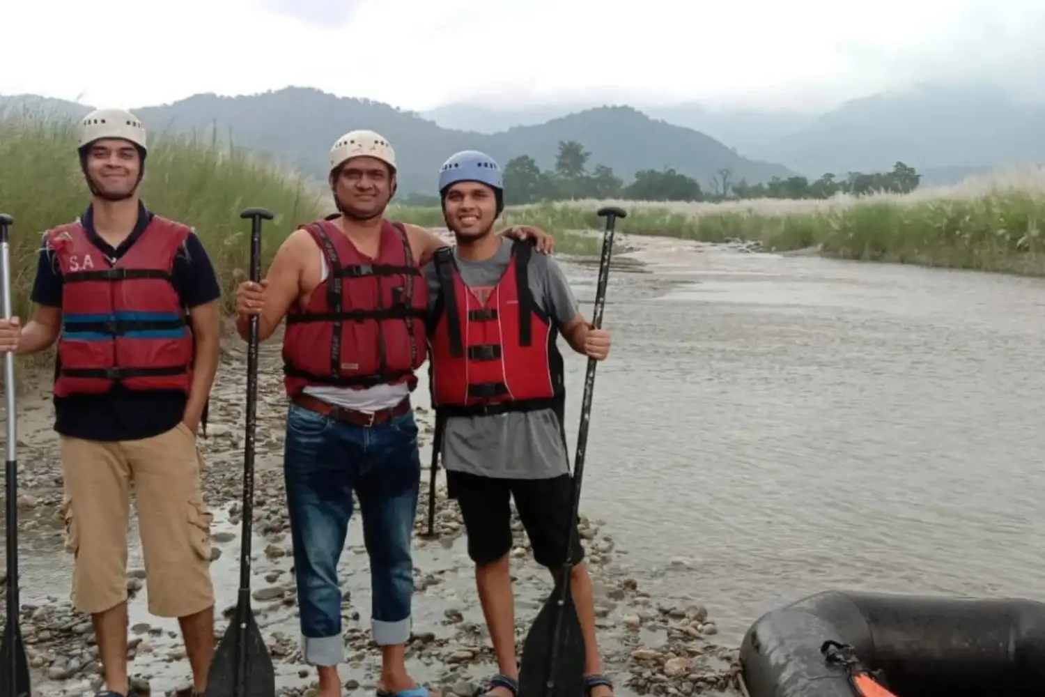 River Rafting in Jim Corbett