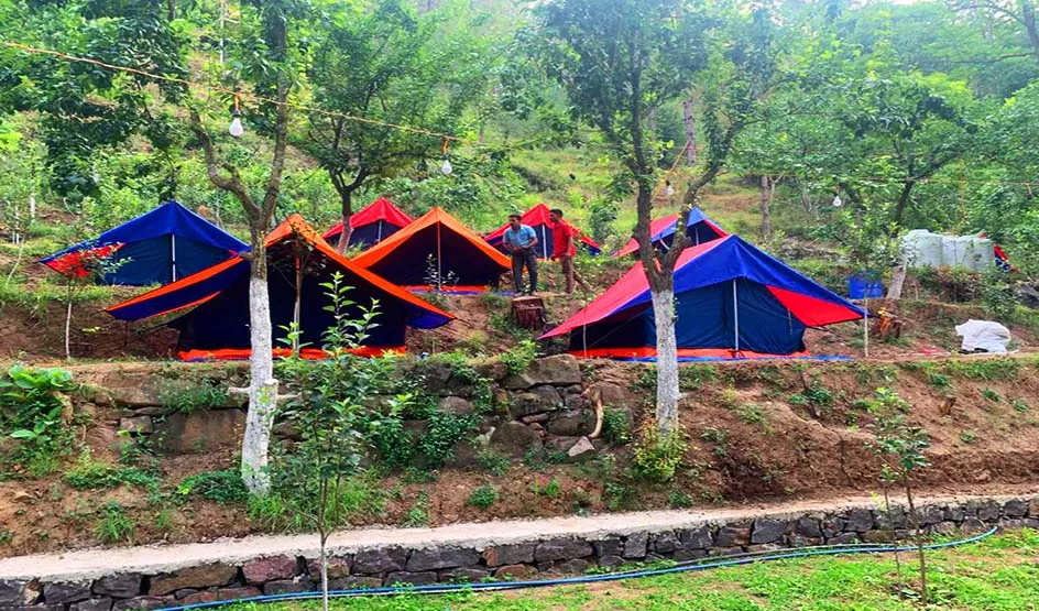 Camping at Chandrataal Lake