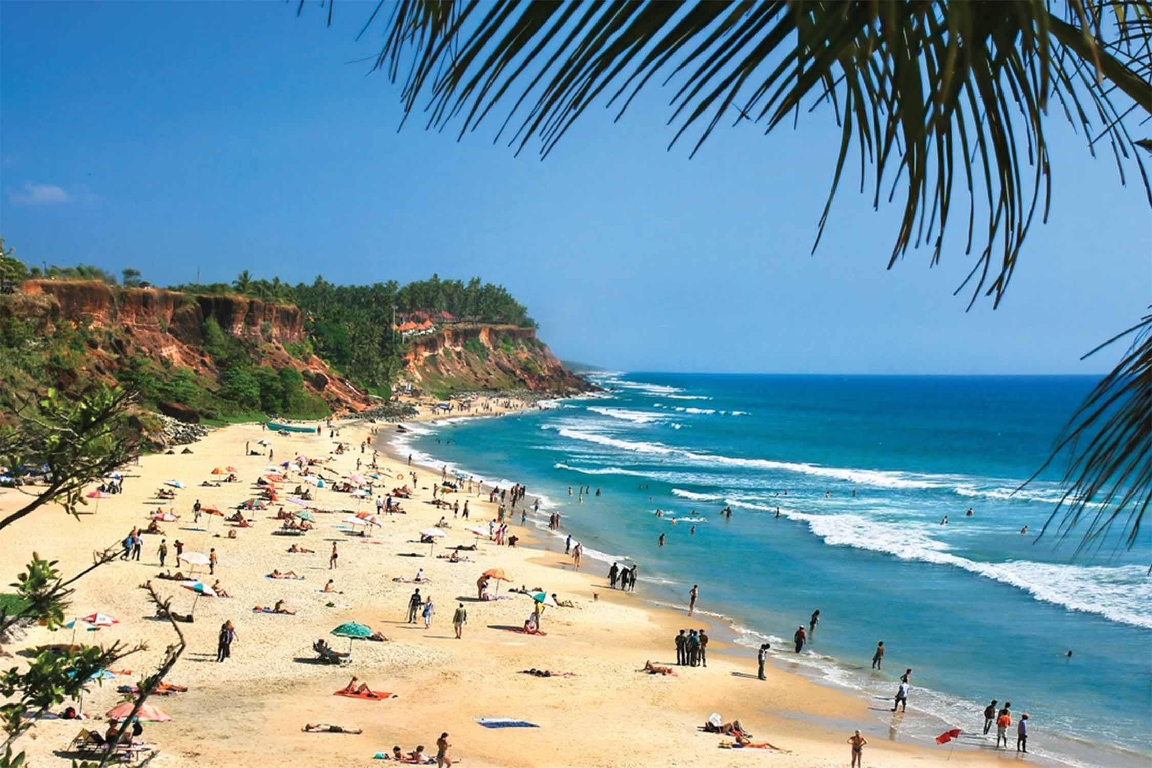 Sea Swimming in Varkala