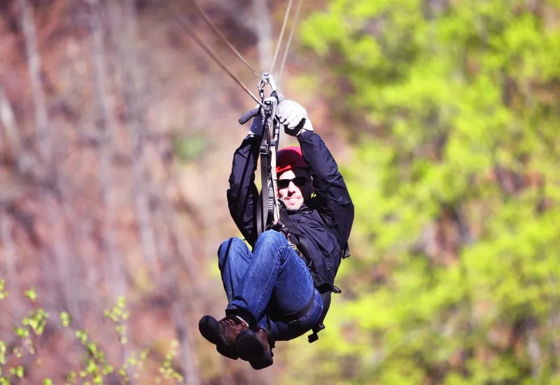 Ziplining in Antalya