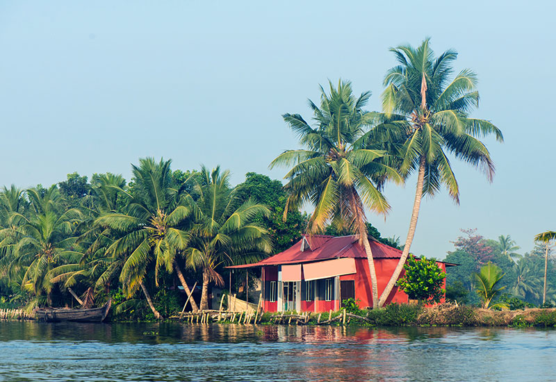 One Night Private Houseboat Tour in Alleppey