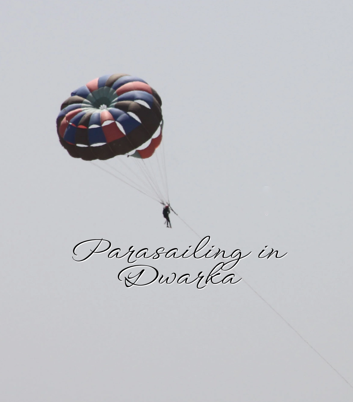 Parasailing in Dwarka