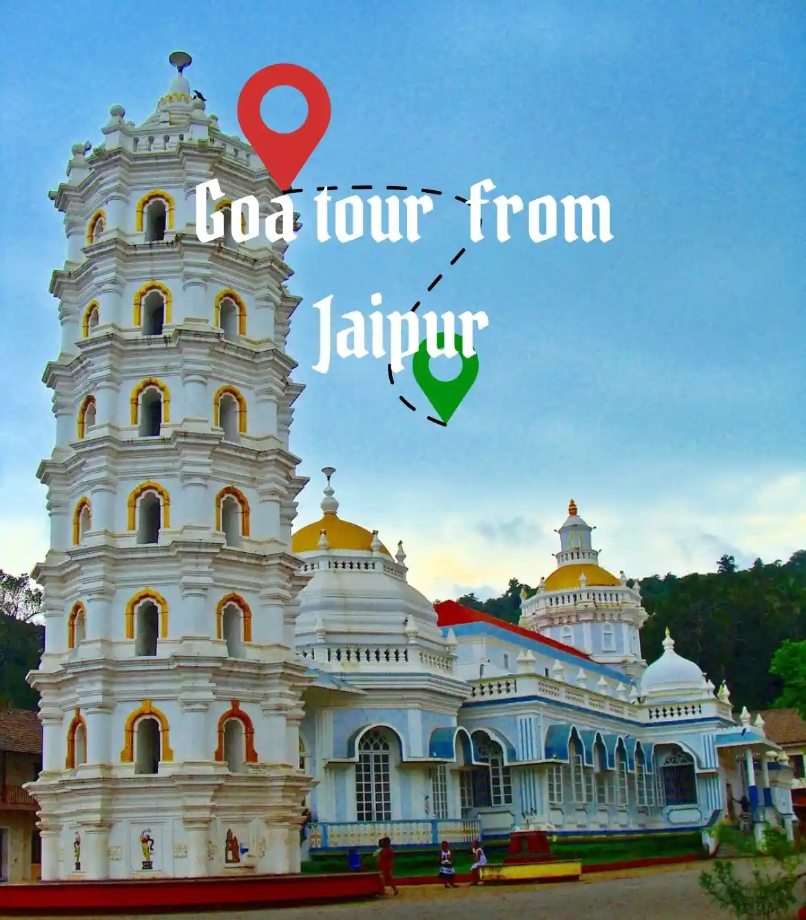 Goa Tour Package from Jaipur