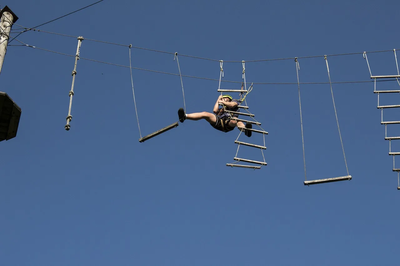 High Rope Activities at Vagamon