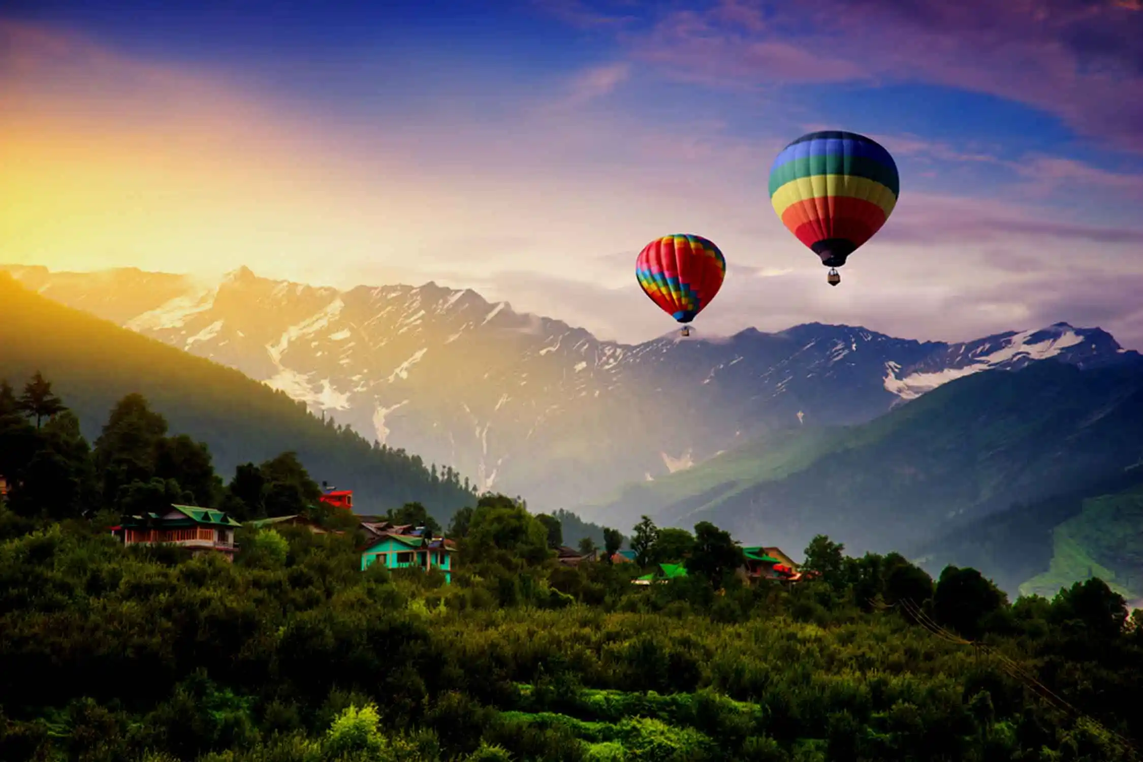 Hot Air Balloon in Shimla