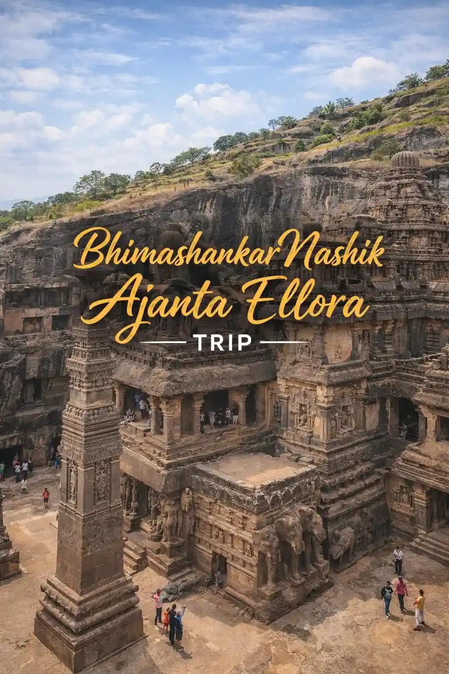 Bhimashankar Nashik Ajanta Ellora Trip