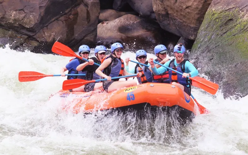 River Rafting and Bungee Jumping in Kolad