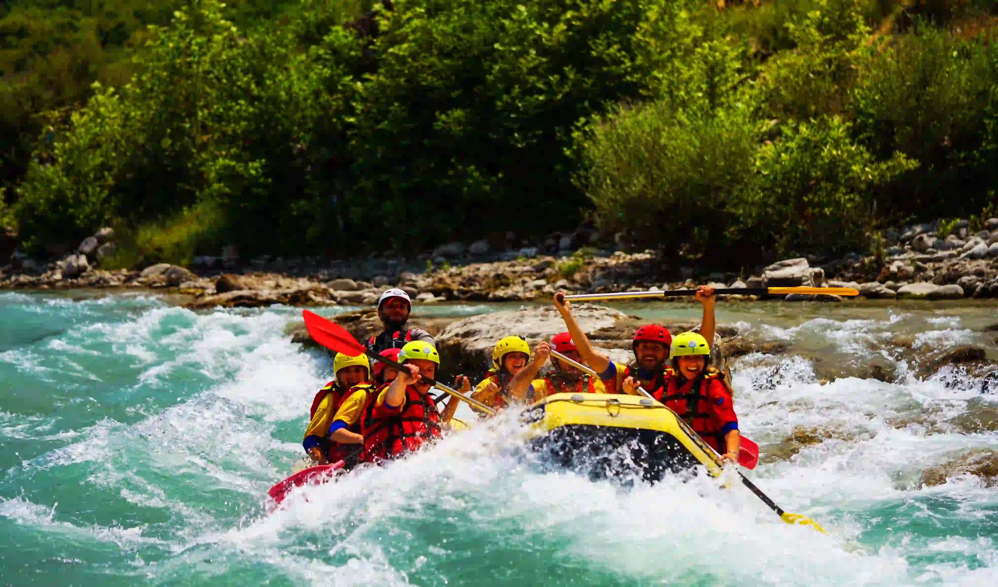 Rafting Rowing in Danikanahalli, Chikmagalur