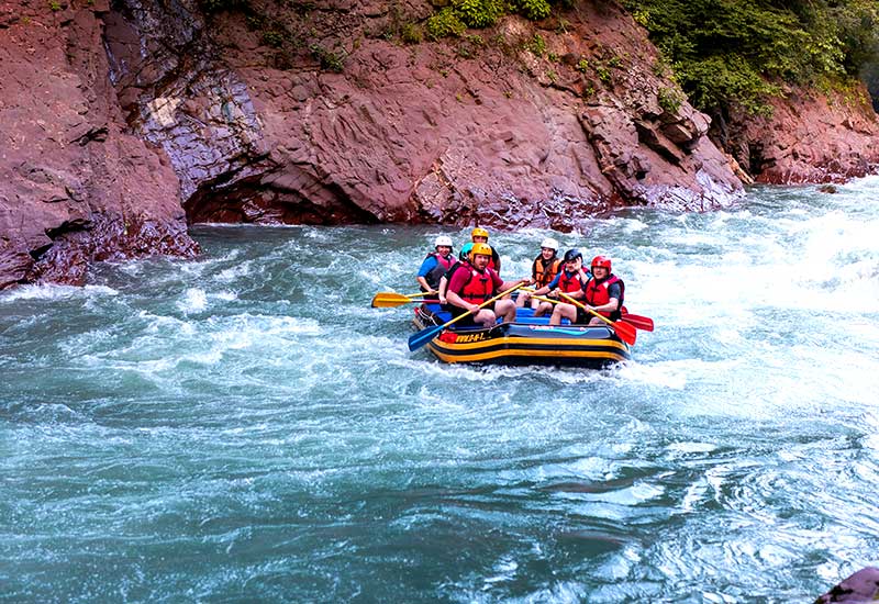River Rafting and Bungee Jumping in Kolad
