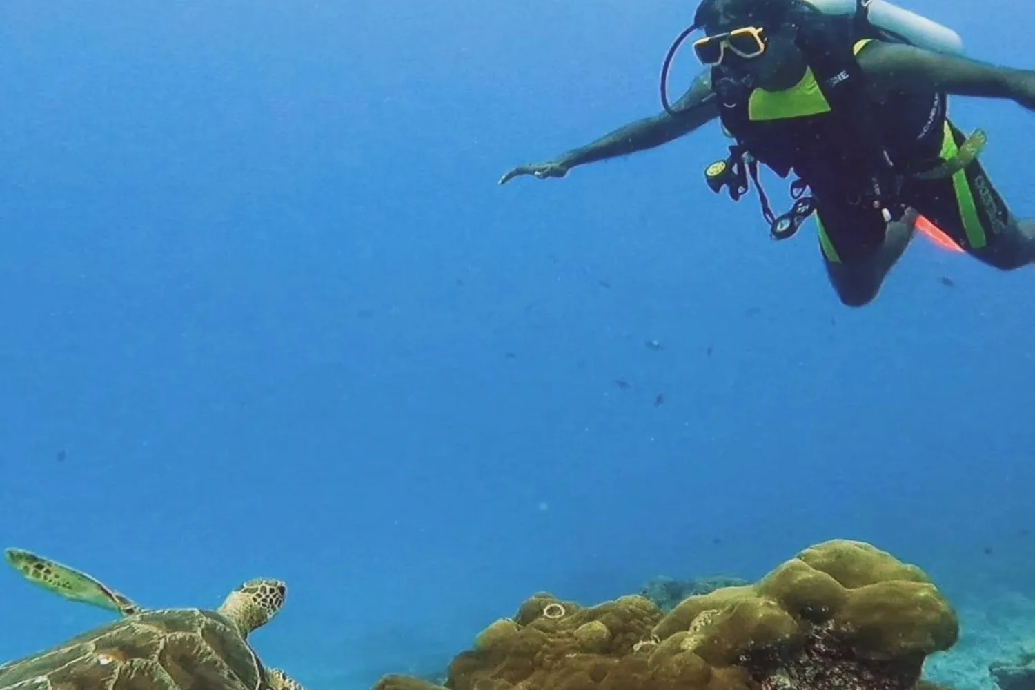 Scuba Diving in Lakshadweep Agatti