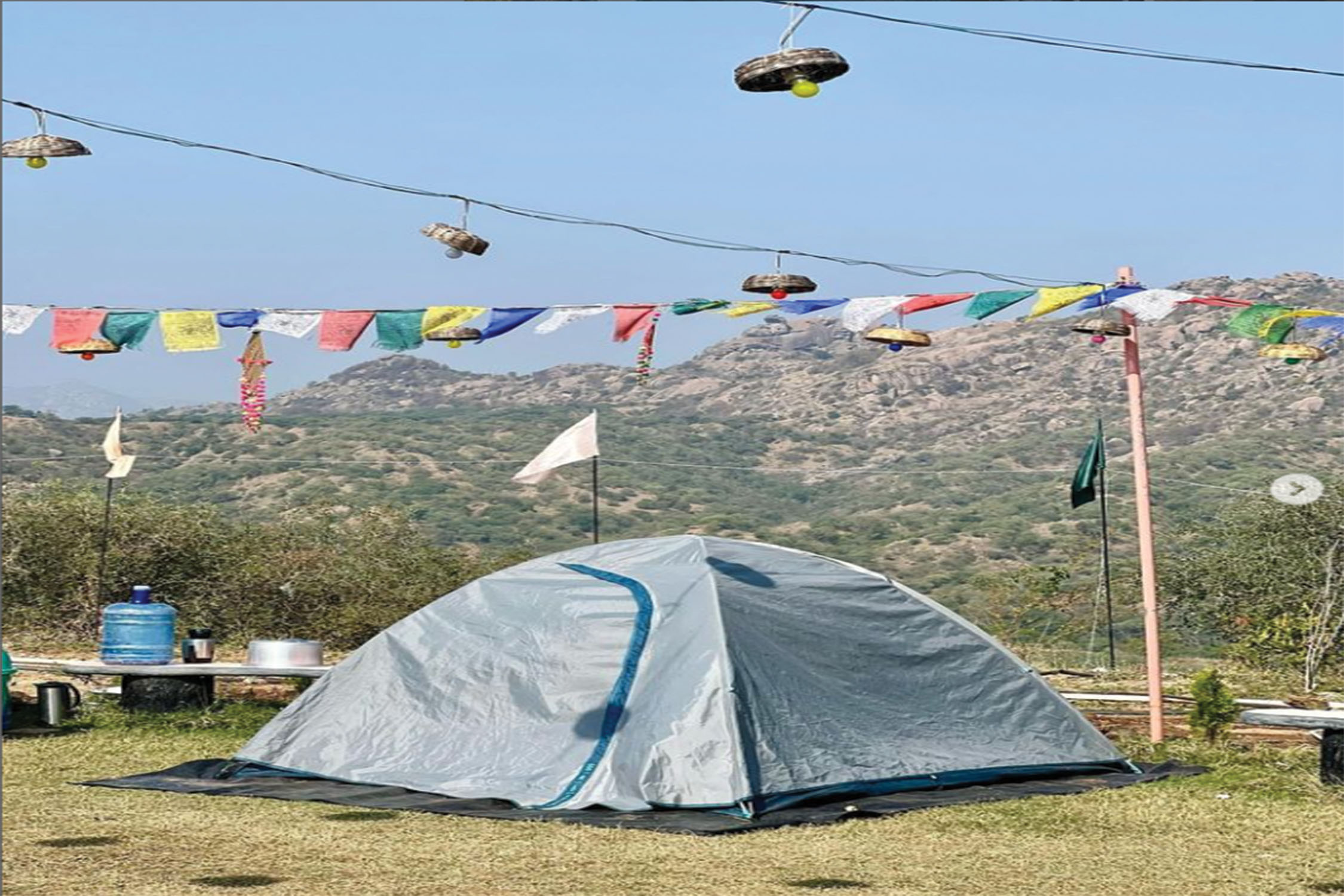 Saffron Hill Camping in Dharoi