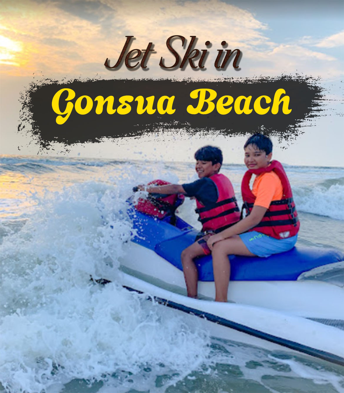 Jet Ski in Gonsua Beach