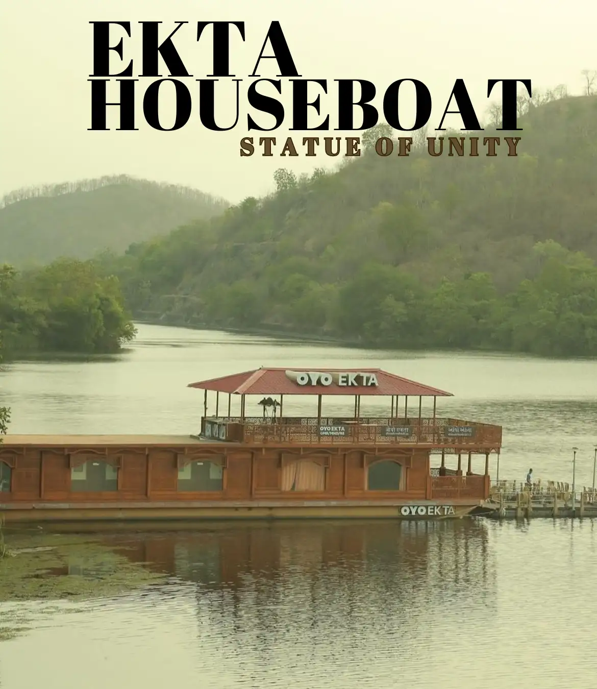 Ekta Houseboat Statue Of Unity