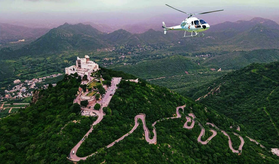 Helicopter Joyride in Udaipur, Rajasthan